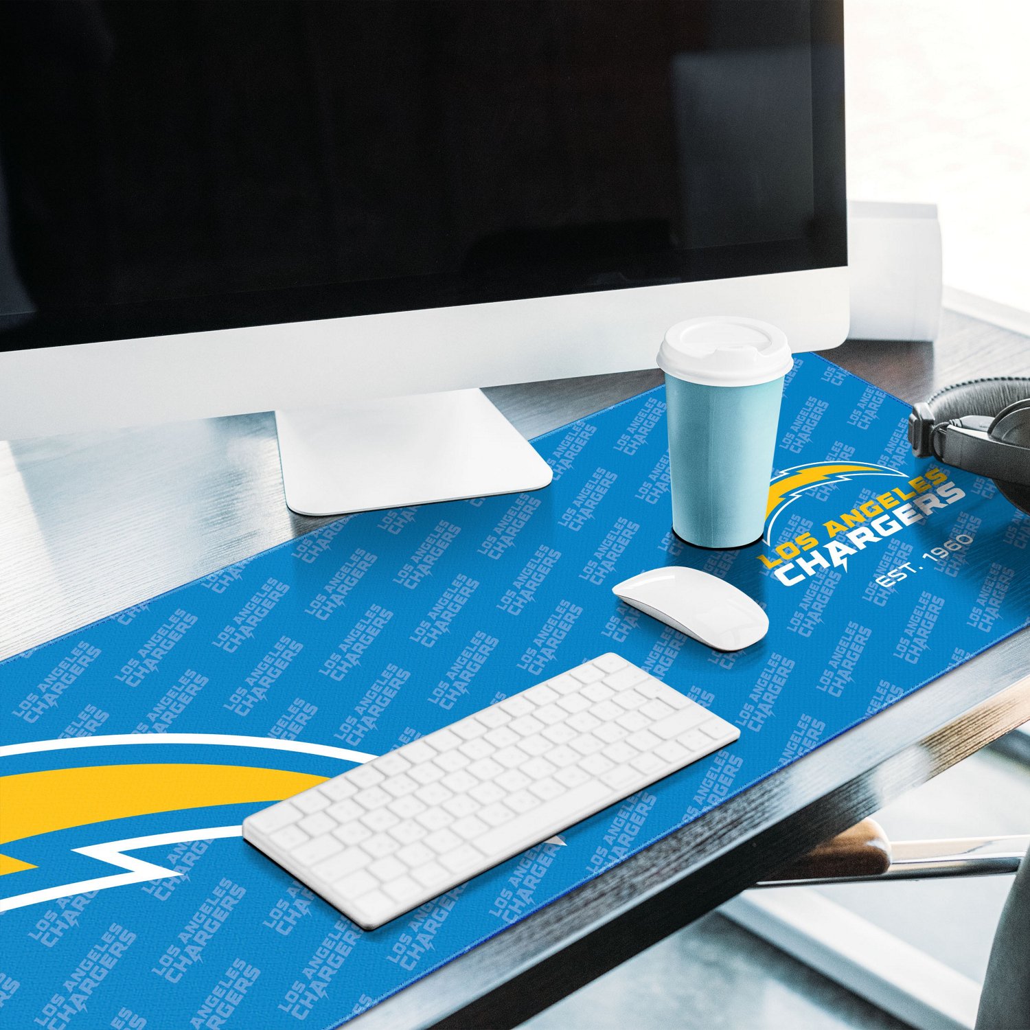 YouTheFan Los Angeles Chargers Series Desk Pad  - view number 2