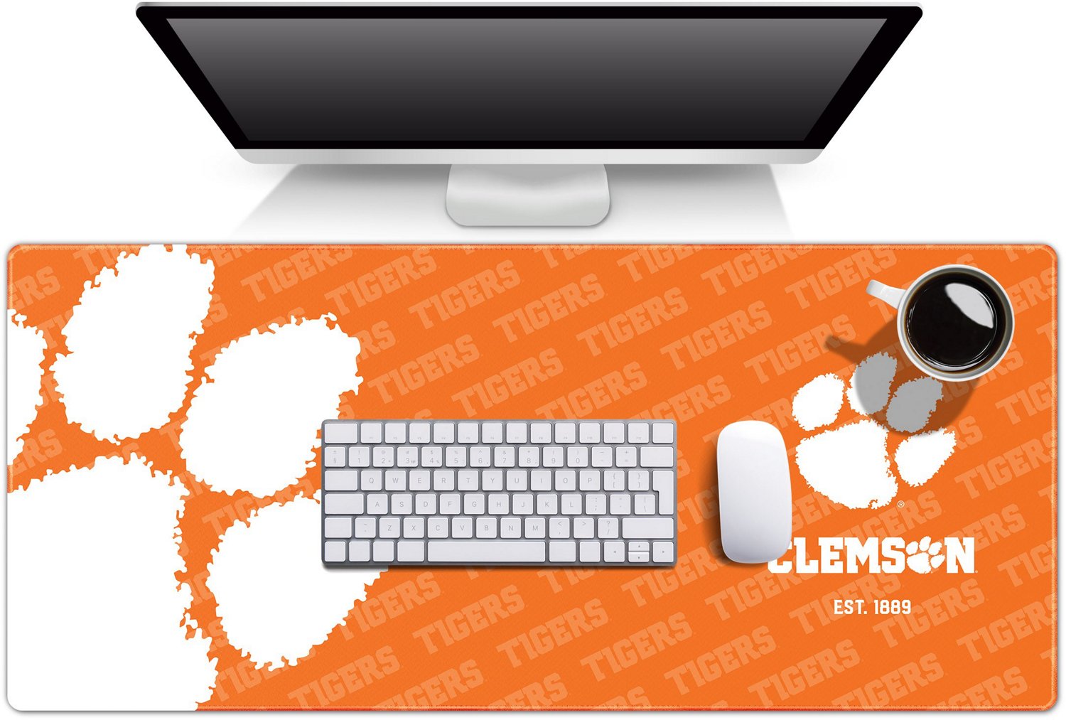 YouTheFan Clemson Tigers Series Desk Pad