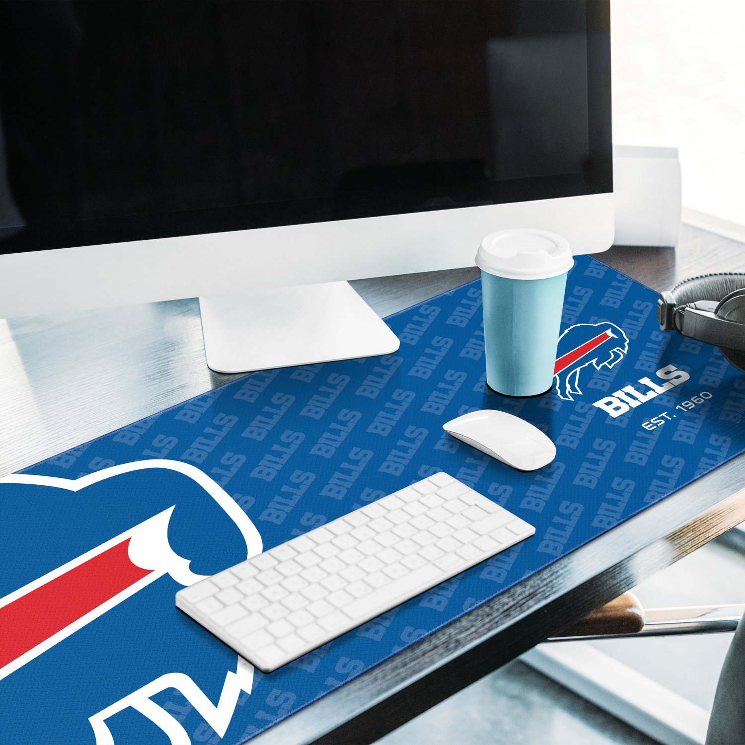 YouTheFan Buffalo Bills Logo Series Desk Pad
