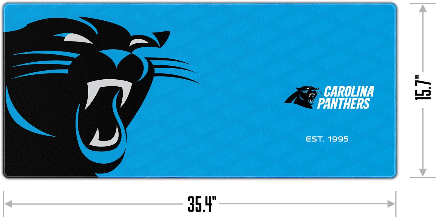 YouTheFan Carolina Panthers Logo Series Desk Pad