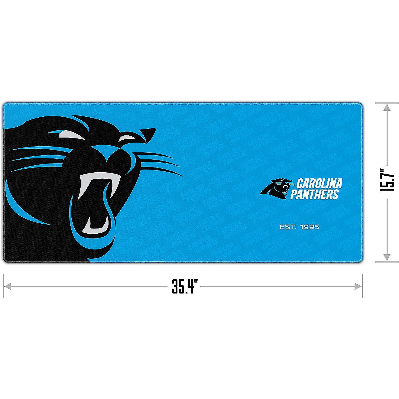 YouTheFan Carolina Panthers Logo Series Desk Pad                                                                                 - view number 1