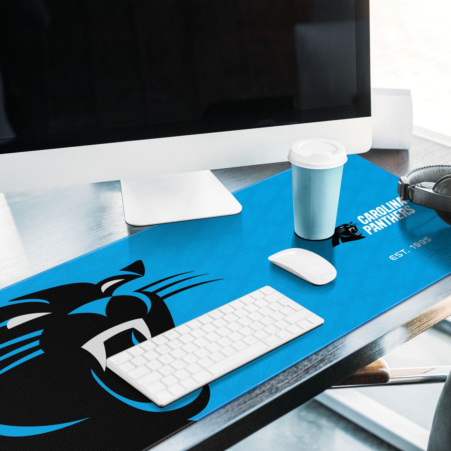 YouTheFan Carolina Panthers Logo Series Desk Pad  - view number 2