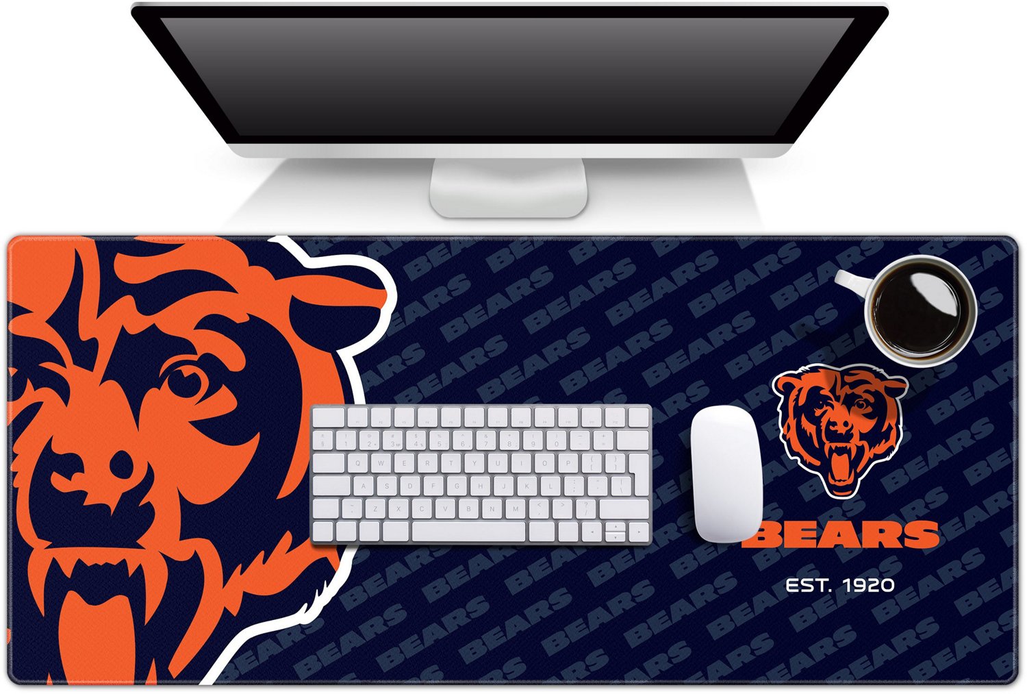 YouTheFan Chicago Bears Logo Series Desk Pad  - view number 6