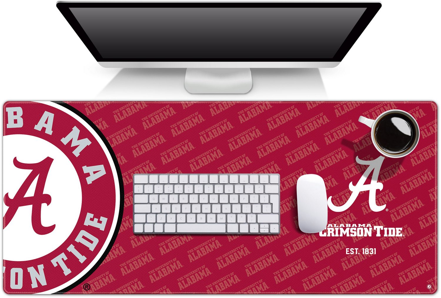 YouTheFan University of Alabama Logo Series Desk Pad