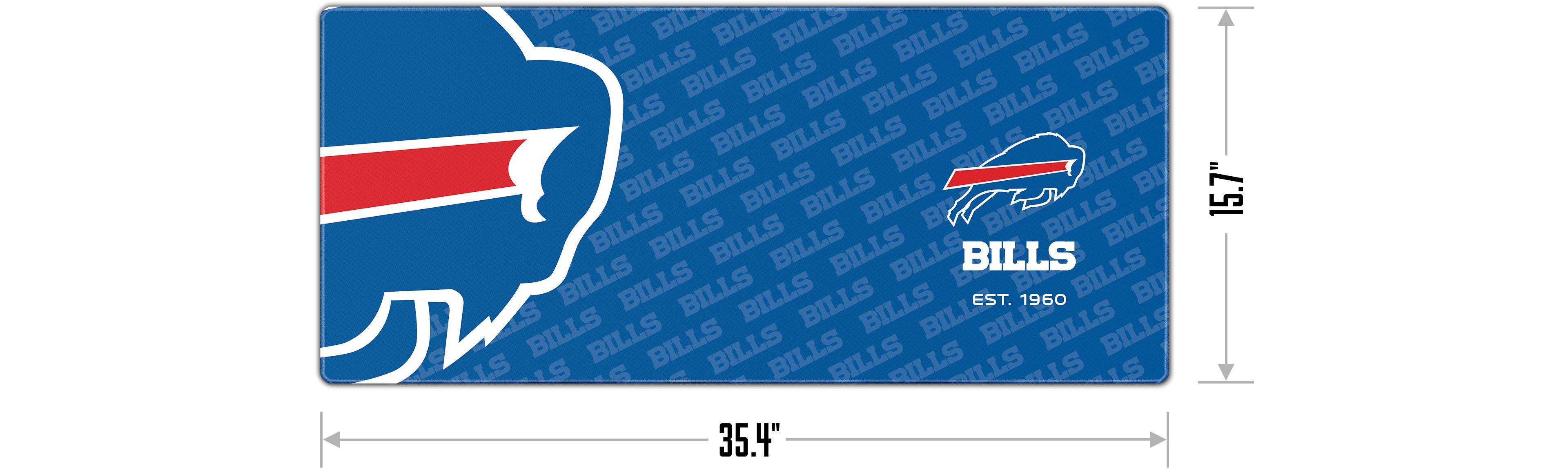 YouTheFan Buffalo Bills Logo Series Desk Pad