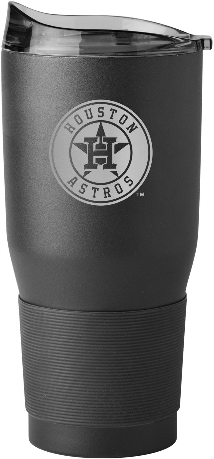 Logo Houston Astros 30 oz Etched Powder Coat Tumbler | Academy