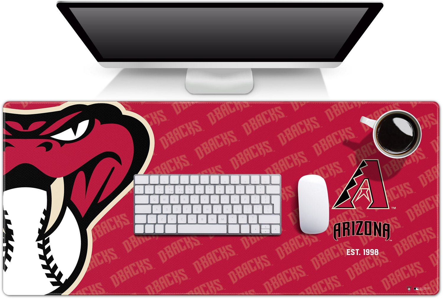 YouTheFan Arizona Diamondbacks Logo Series Desk Pad