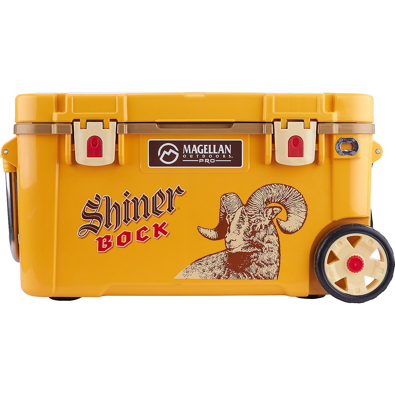 Magellan Outdoors Pro Explore Shiner Icebox 45 qt Hard Cooler with Wheels                                                        - view number 1