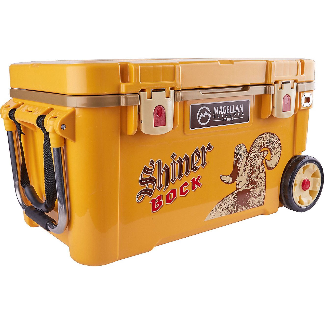 Magellan Outdoors Pro Explore Shiner Icebox 45 qt Hard Cooler with Wheels                                                        - view number 2