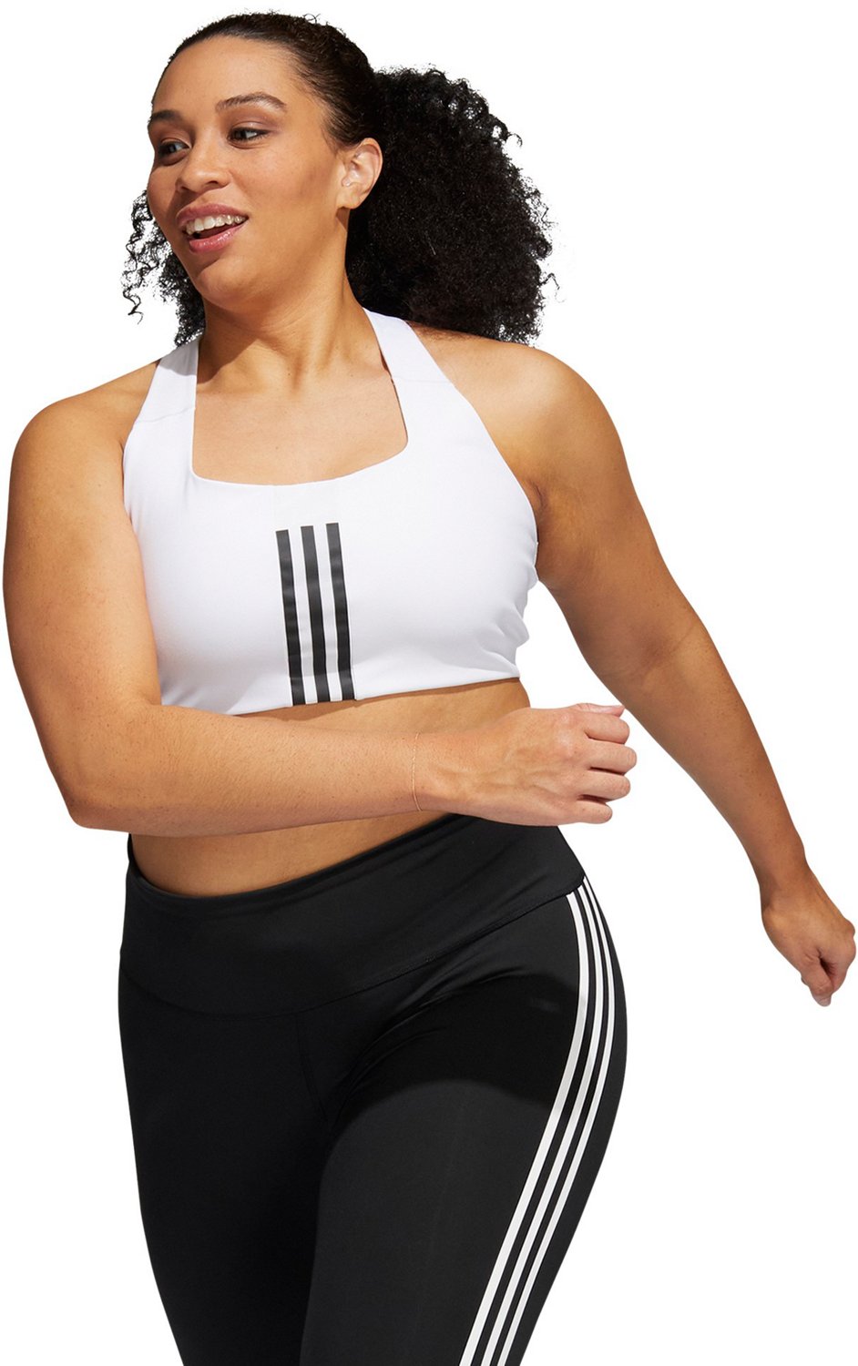 adidas Unisex Powerimpact Training Medium-Support Bra (Plus Size) -  Training, Yoga, Sports Bras : : Clothing, Shoes & Accessories