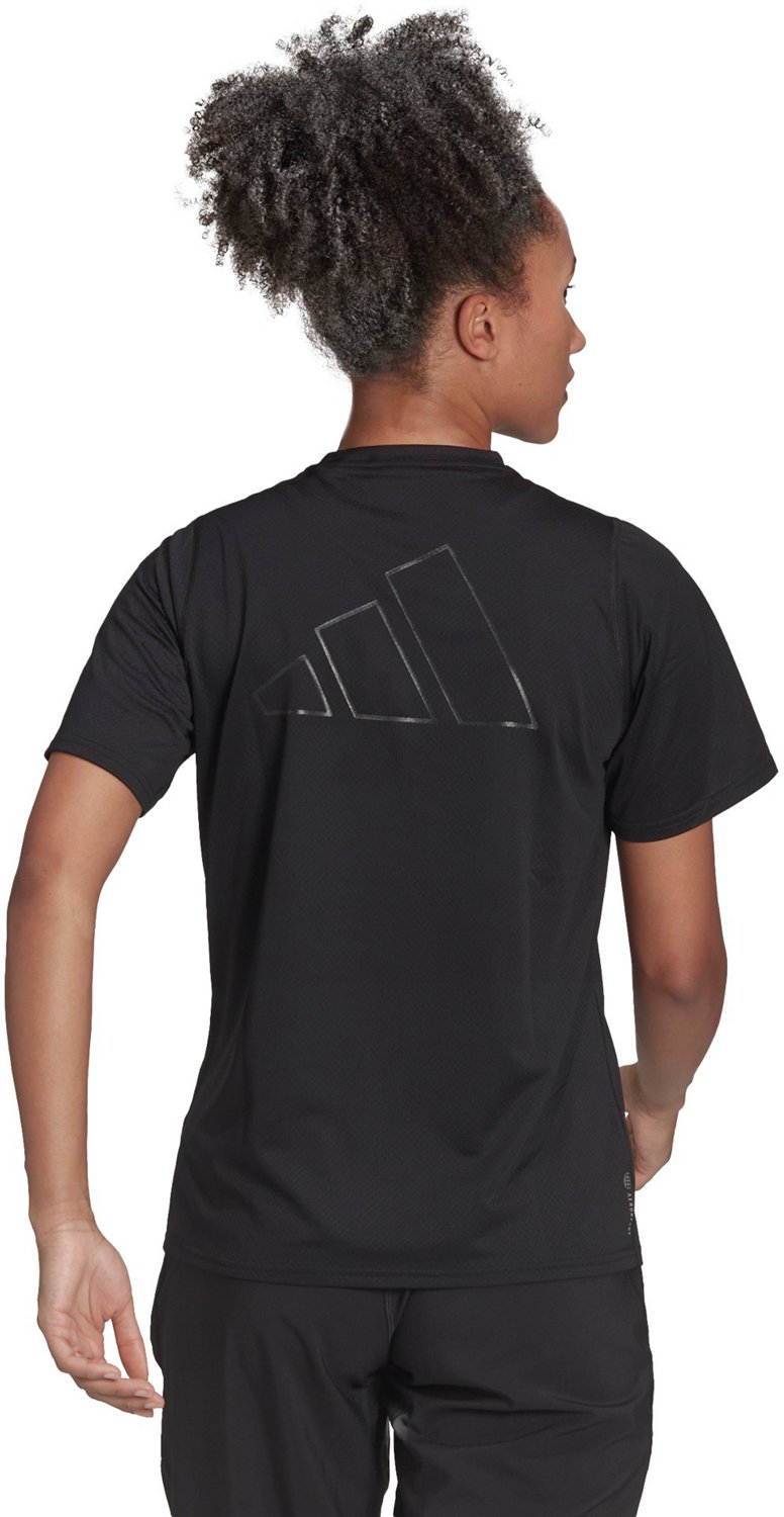 adidas Women’s Run Icon 3Bar Running T-shirt - view number 2