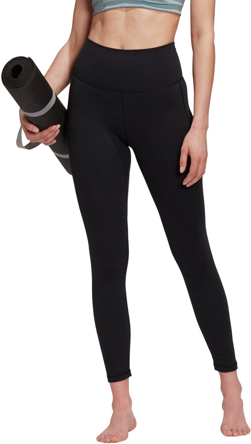 adidas YOGA ESSENTIALS 7/8 TIGHTS - Black