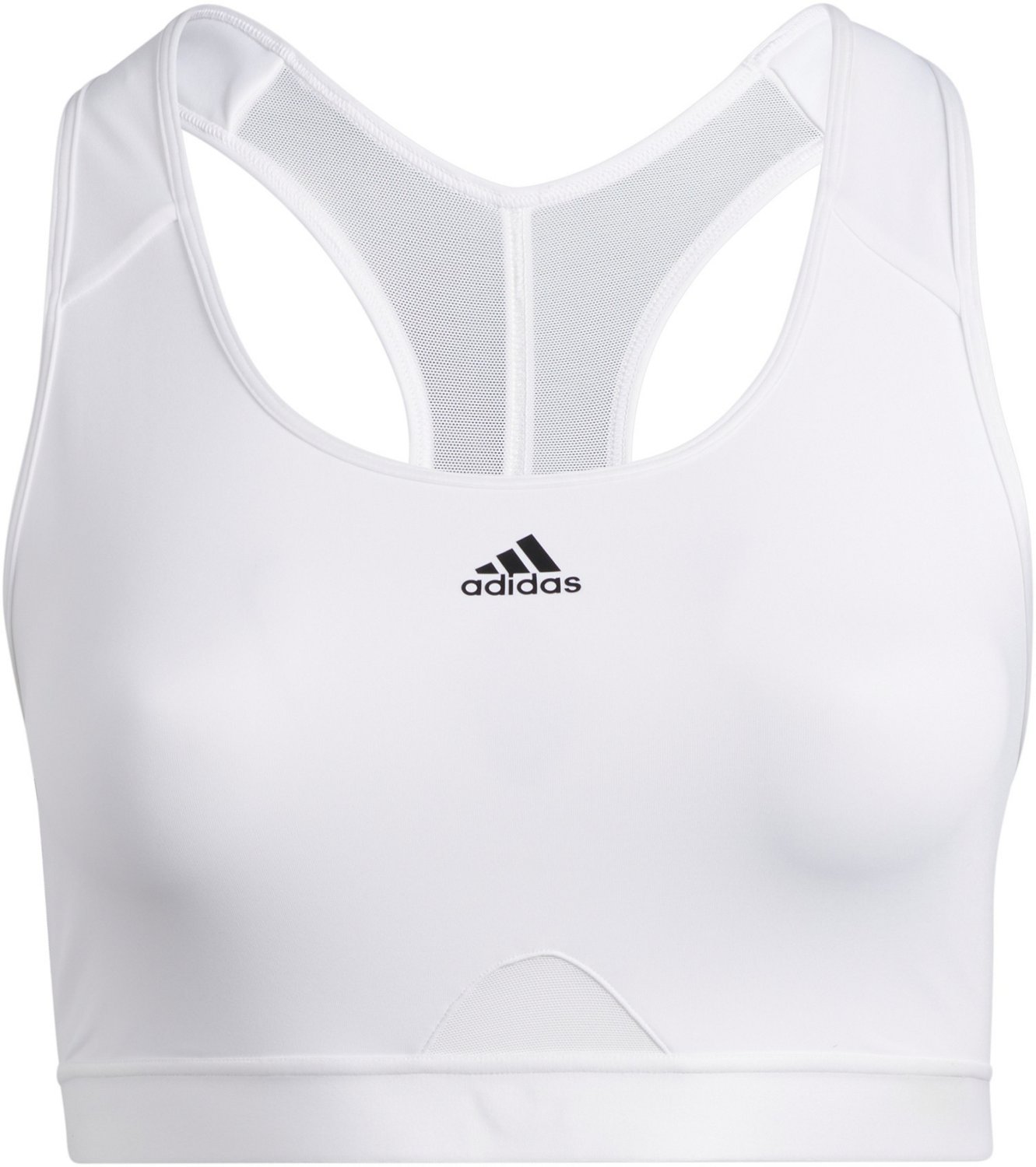 adidas Women's Powerreact Training Medium Support Plus Size Sports Bra