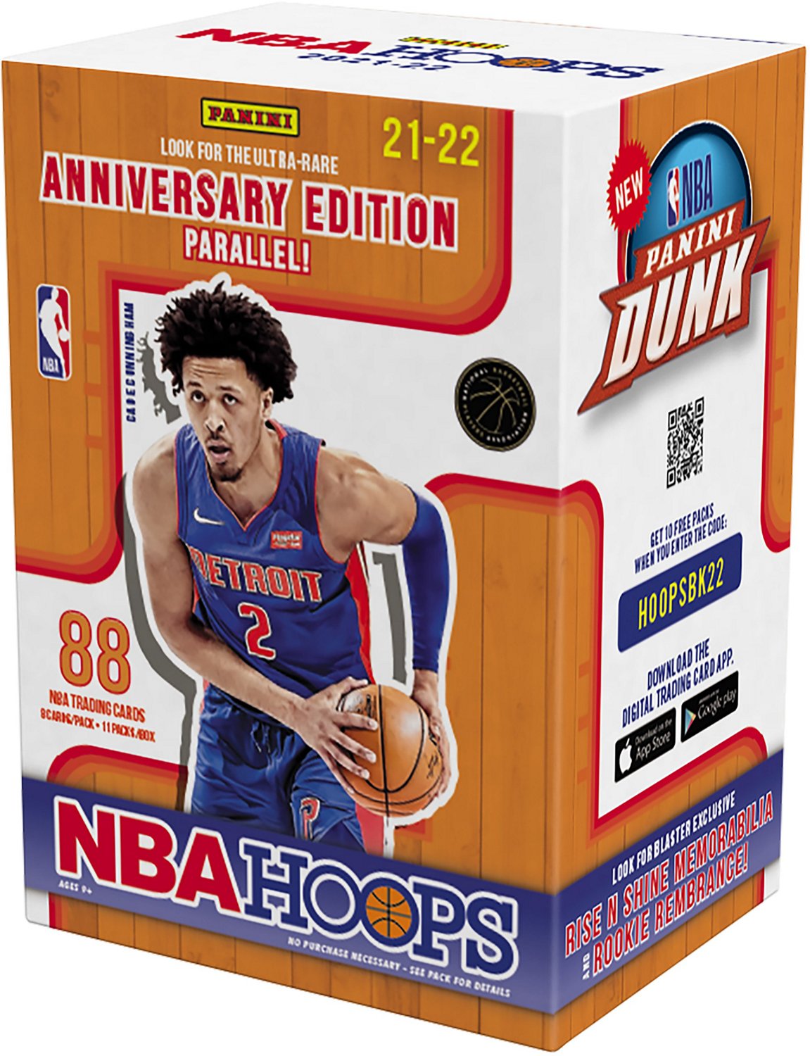 Panini Hoops Basketball Trading Cards Blaster Box Academy