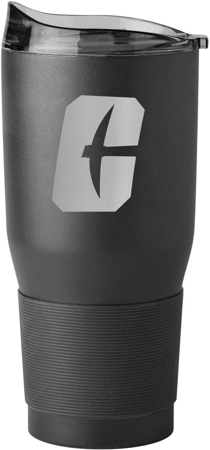 Logo Brands University of North Carolina at Charlotte Etch Powder Coat 30 oz Tumbler