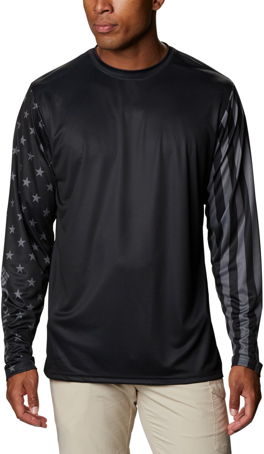 Columbia Sportswear PFG Terminal Tackle Americana Long Sleeve Hooded T-shirt
