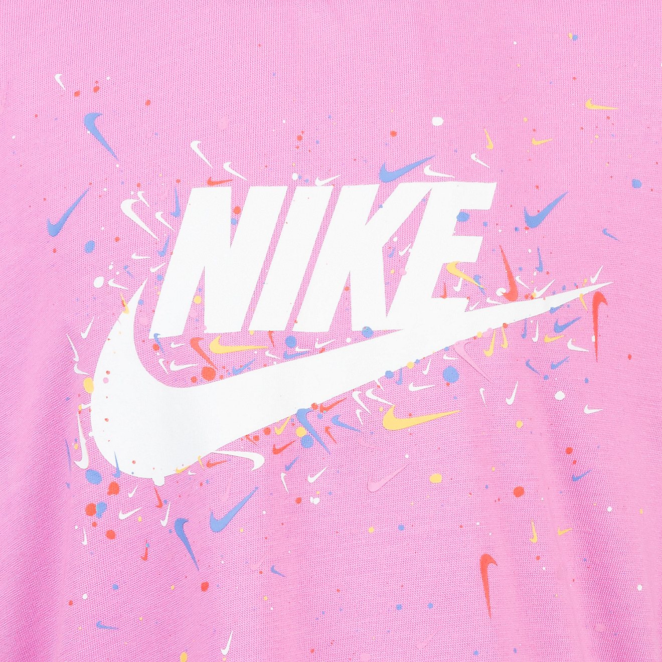 Nike Toddler Girls’ Swoosh Pop Boxy T-shirt                                                                                    - view number 2