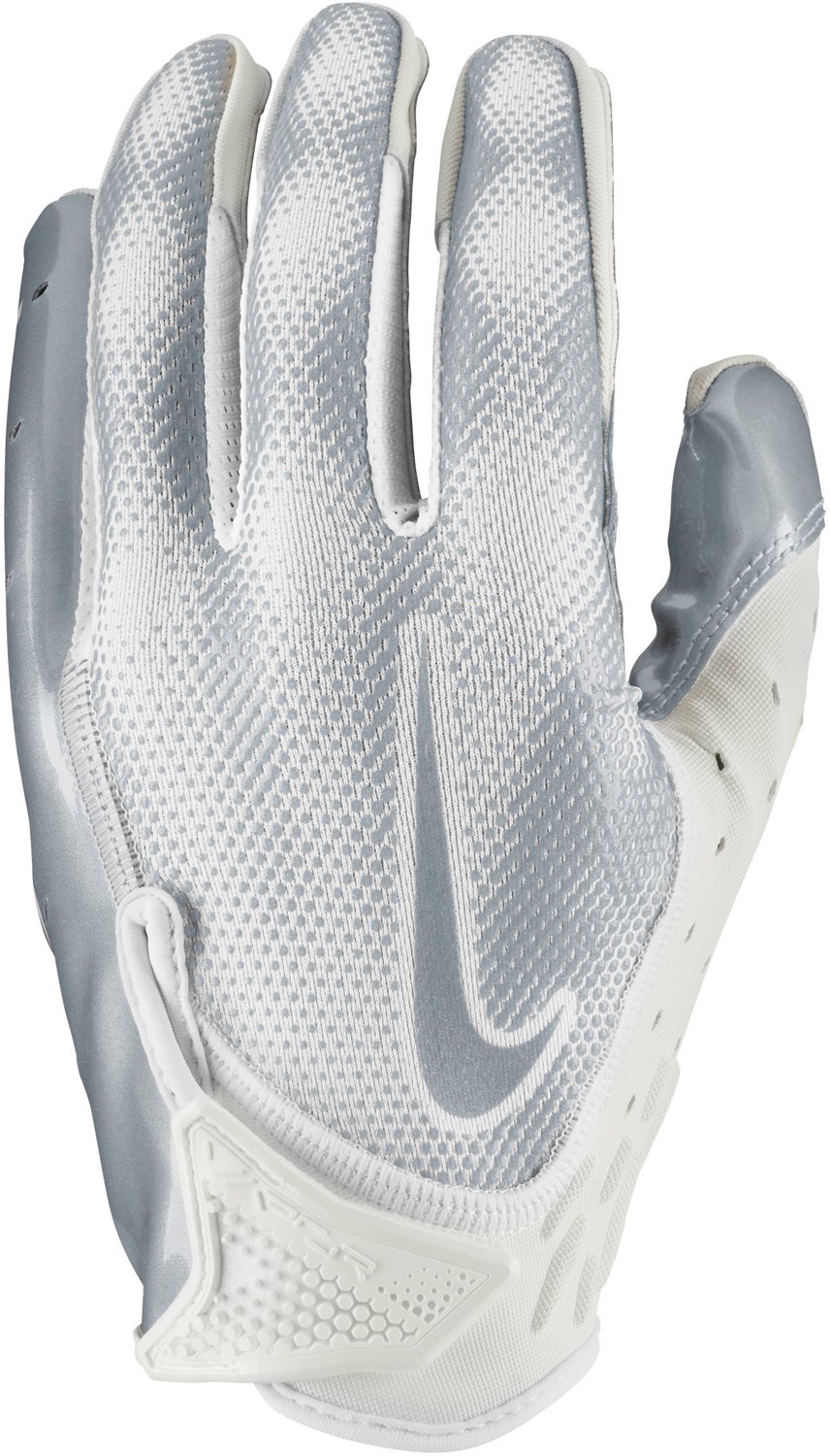 Nike Adults’ Vapor Jet 7.0 Metallic Football Gloves Academy