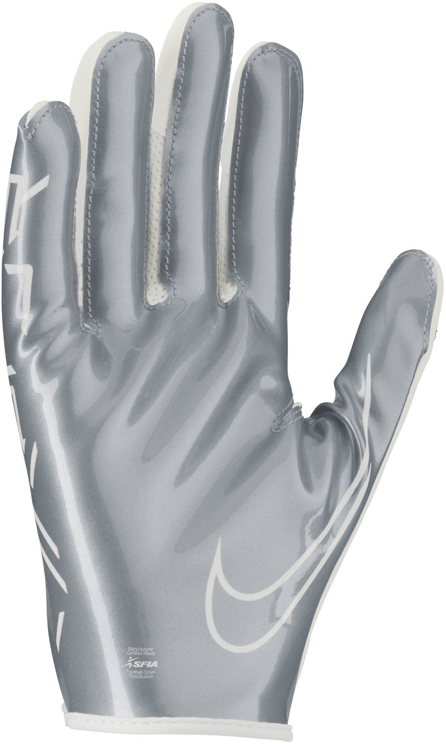 Nike Adults’ Vapor Jet 7.0 Metallic Football Gloves | Academy