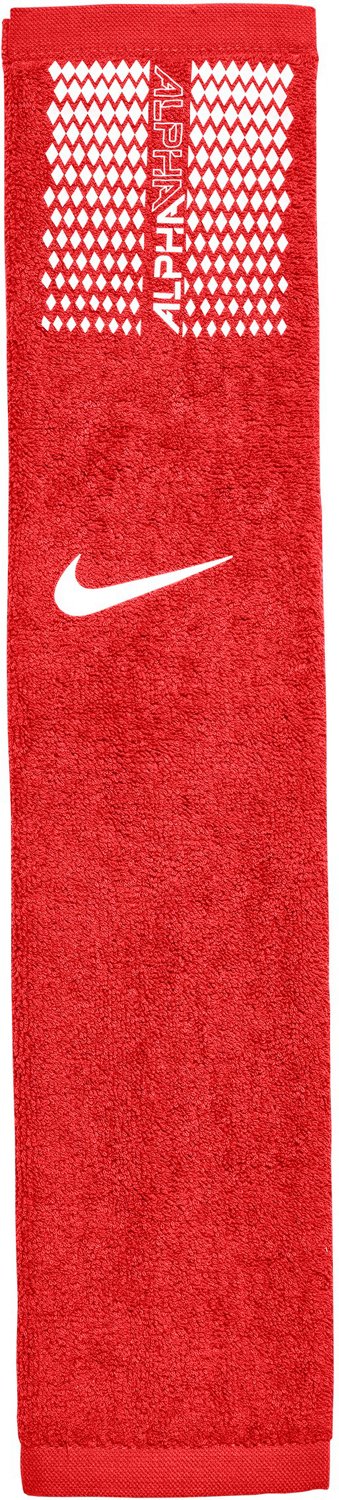 Nike Alpha Football Towel Red White