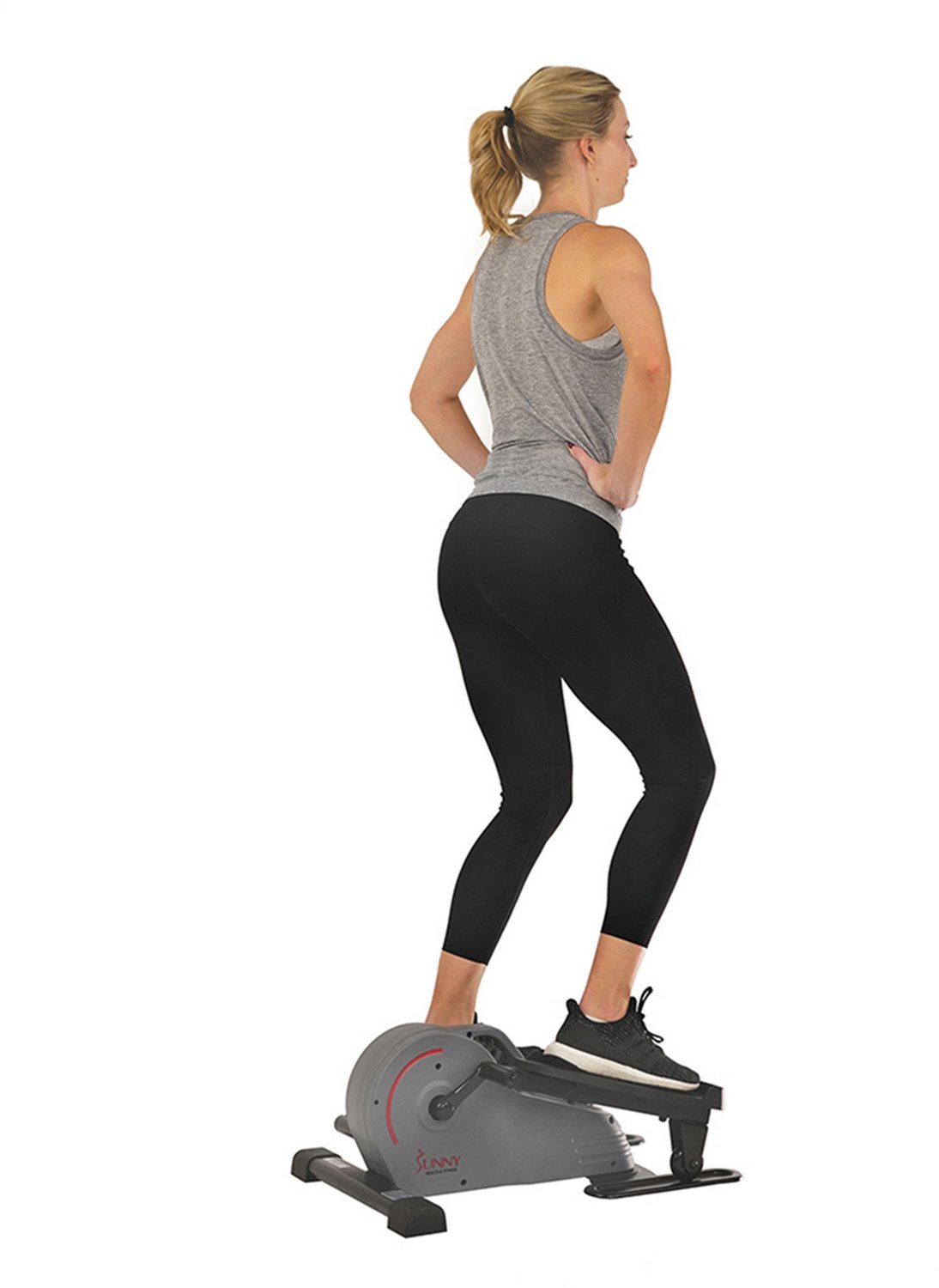 Sunny Health & Fitness Portable Stand Up Elliptical Trainer - view number 3