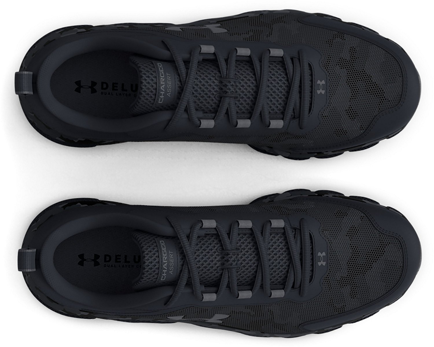 Under Armour Men's Charged Assert 9 Camo Shoes                                                                                   - view number 4