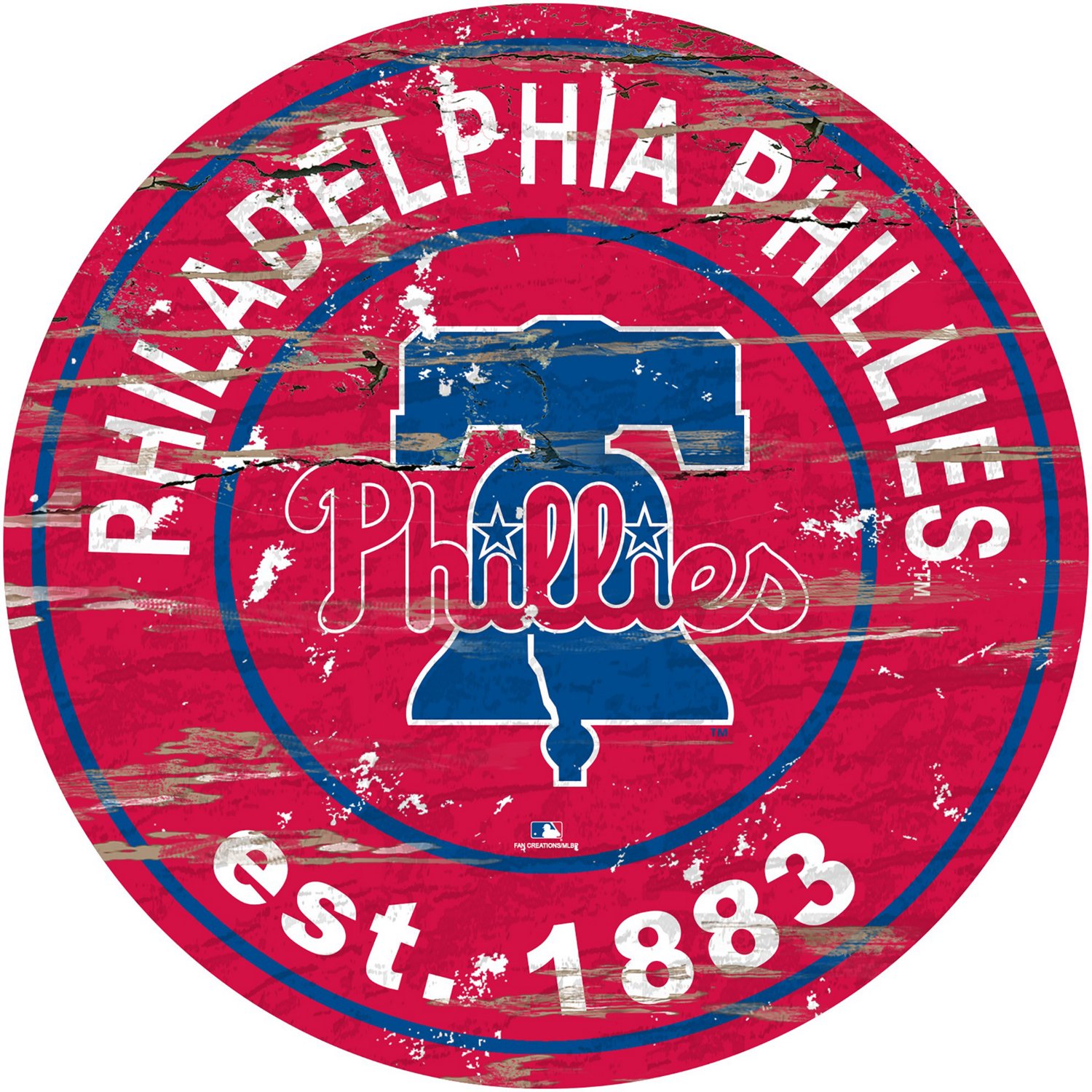 Philadelphia Phillies Youth Camo Base T-Shirt - Red