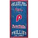 Fan Creations Philadelphia Phillies Heritage 6 x 12 Sign                                                                         - view number 1 selected