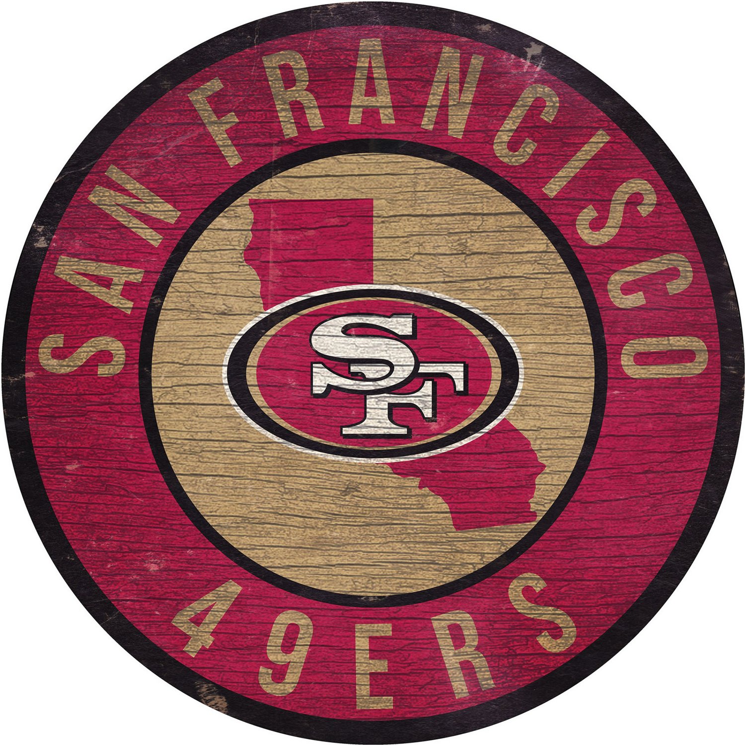 San Francisco 49ers Primary Logo Panel