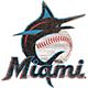 Fan Creations Miami Marlins Distressed Logo Cutout Sign                                                                          - view number 1 selected