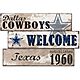 Fan Creations Dallas Cowboys Welcome 3 Plank Decor                                                                               - view number 1 selected