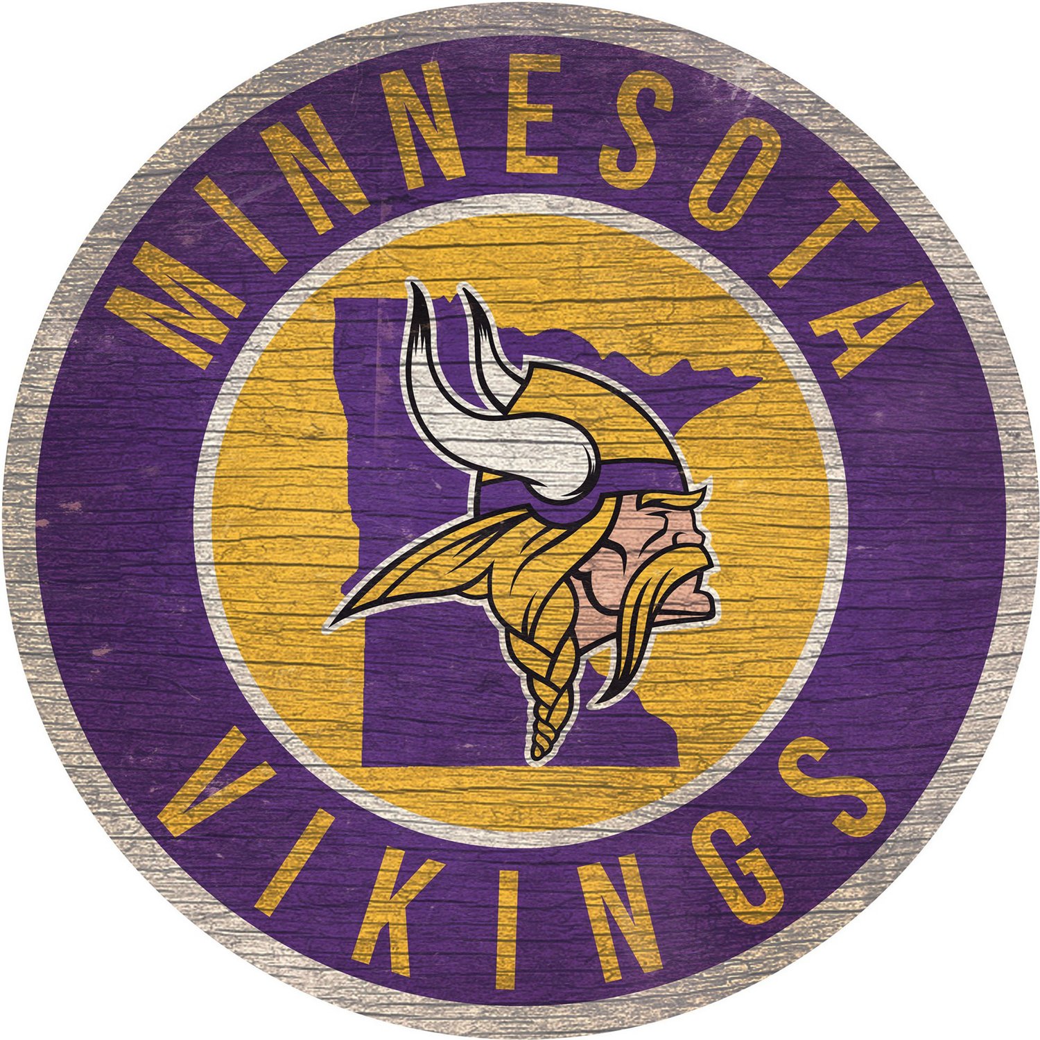 Fan Creations Minnesota Vikings Circle America Sign