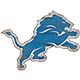 Fan Creations Detroit Lions Distressed Logo Cutout Sign                                                                          - view number 1 selected