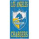Fan Creations Los Angeles Chargers 6 in x 12 in Heritage Distressed Logo Sign                                                    - view number 1 selected