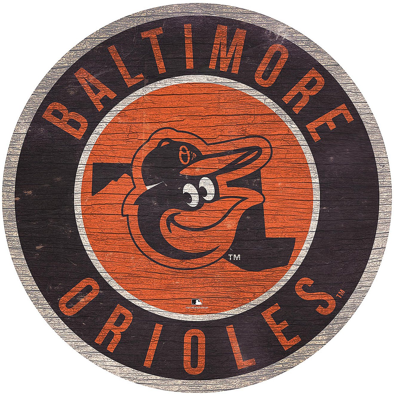Fan Creations Baltimore Orioles Circle State Sign                                                                                - view number 1