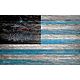 Fan Creations Miami Marlins 11 in x 19 in Distressed Flag Sign                                                                   - view number 1 selected