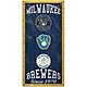 Fan Creations Milwaukee Brewers Heritage 6 x 12 Sign                                                                             - view number 1 selected