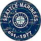 Fan Creations Seattle Mariners 24 in Established Date Round Sign                                                                 - view number 1 selected