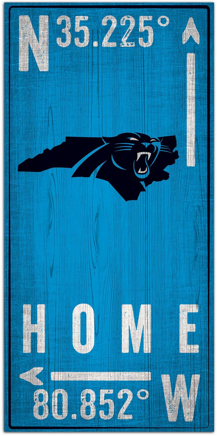 Carolina Panthers Team Logo Progression 6x12 – Fan Creations GA