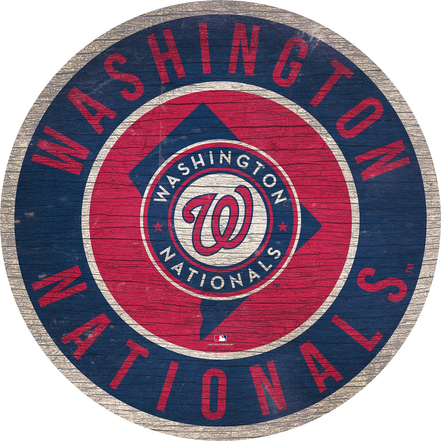 Fan Creations Washington Nationals Circle State Sign | Academy