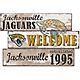 Fan Creations Jacksonville Jaguars Welcome 3 Plank Decor                                                                         - view number 1 image