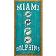 Fan Creations Miami Dolphins Heritage 6 x 12 Sign                                                                                - view number 1 selected