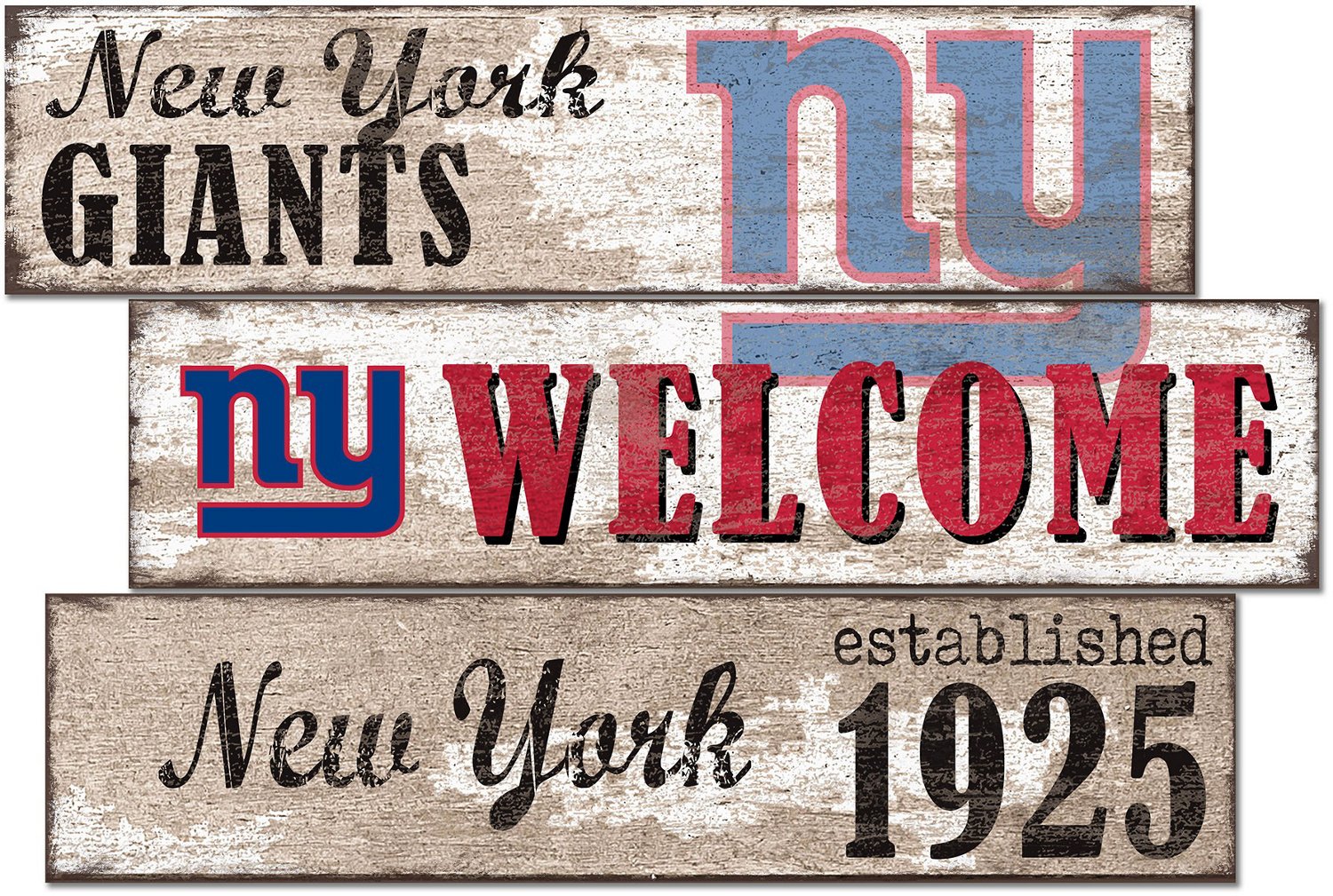 New York Giants 3-Plank Team Flag