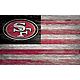 Fan Creations San Francisco 49ers 11 in x 19 in Distressed Flag Sign                                                             - view number 1 image