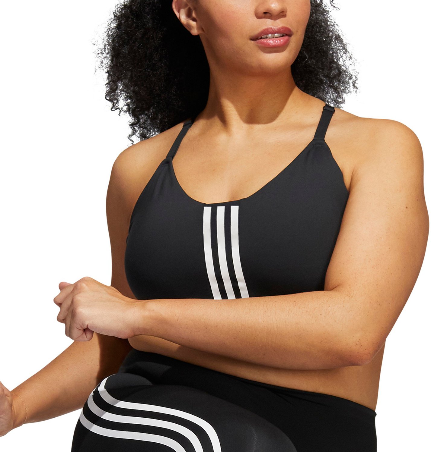adidas Women’s Aeroimpact Racerback Low Support Plus Size Sports Bra | Academy