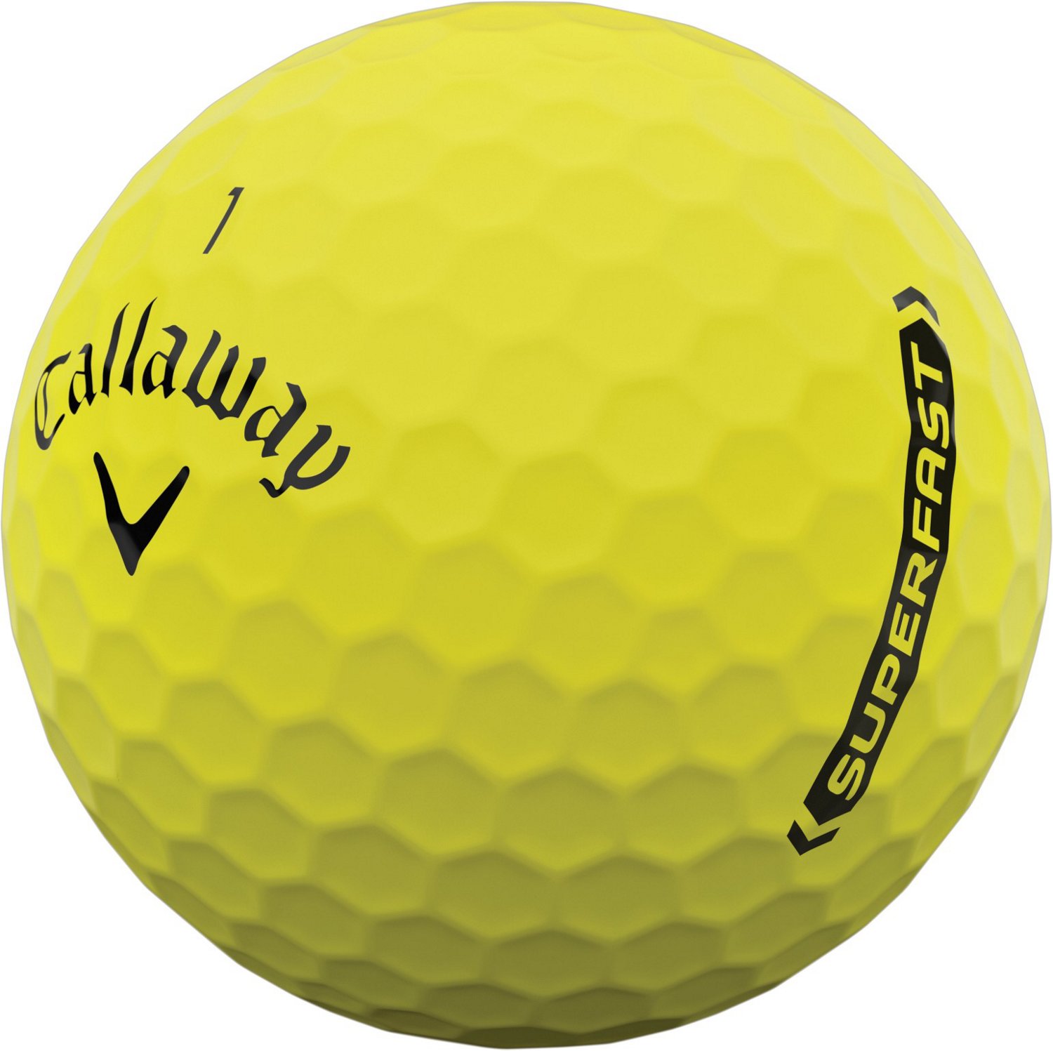 Callaway Superfast Bold Matte Yellow Golf Balls 15-Pack - view number 3