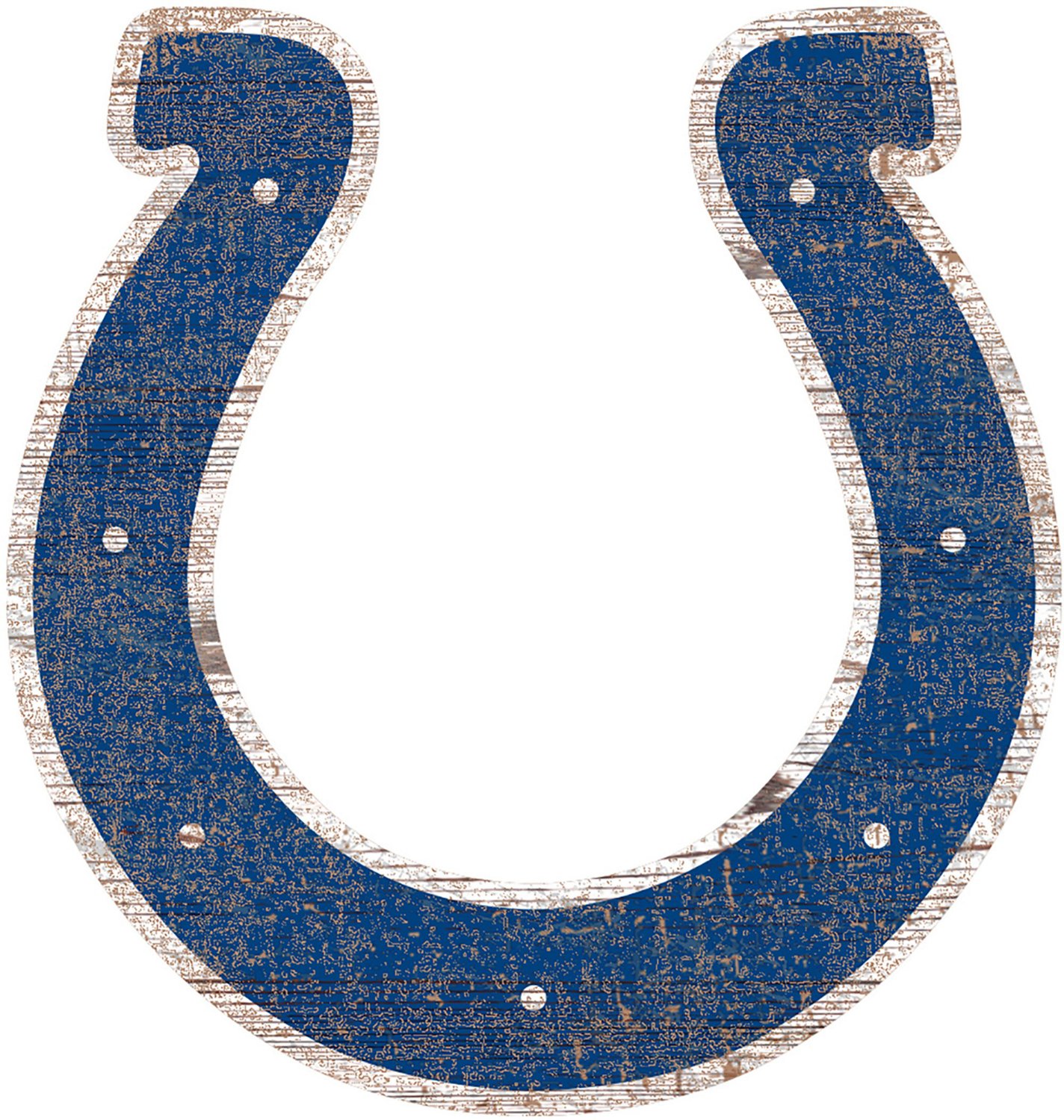 Fan Creations Indianapolis Colts Distressed Logo Cutout Sign - view number 1