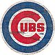 Fan Creations Chicago Cubs Distressed Logo Cutout Sign                                                                           - view number 1 selected