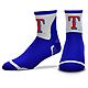 For Bare Feet Adults' Texas Rangers Surge Quarter Socks                                                                          - view number 1 image