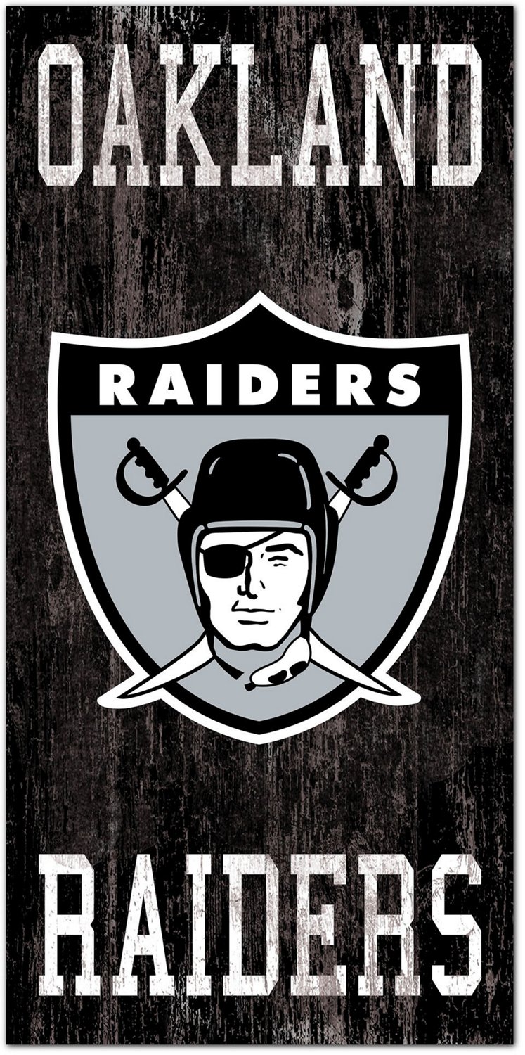 Fan Creations Las Vegas Raiders 6'' x 12'' Best Dad Sign